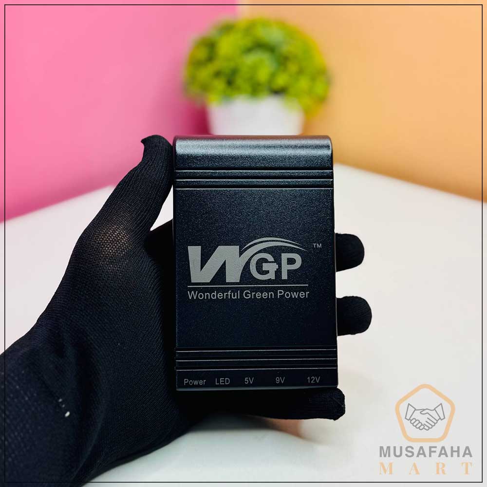 New Version WGP mini UPS 10400mAh – 5/9/12V – Black