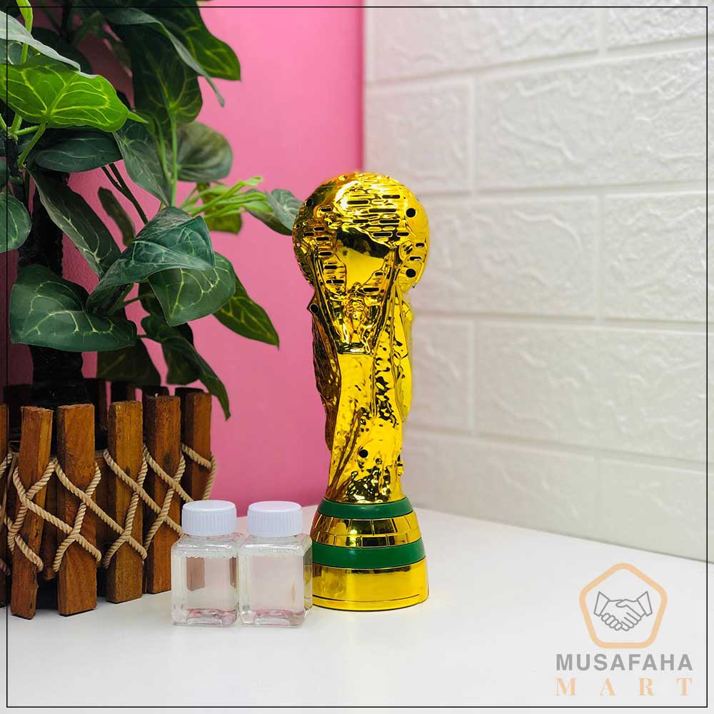 Bubble Electric Foam Blowing Trophy