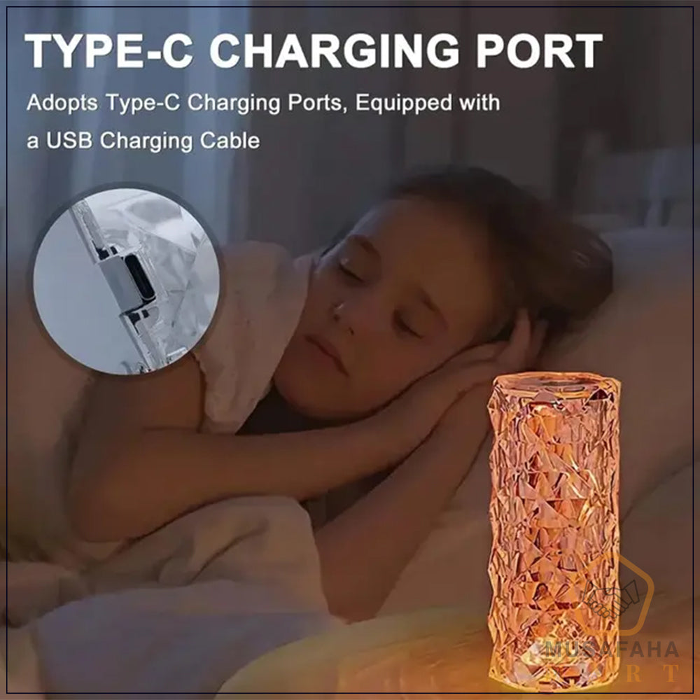 Mini Rose Diamond Lamp 3 Color
