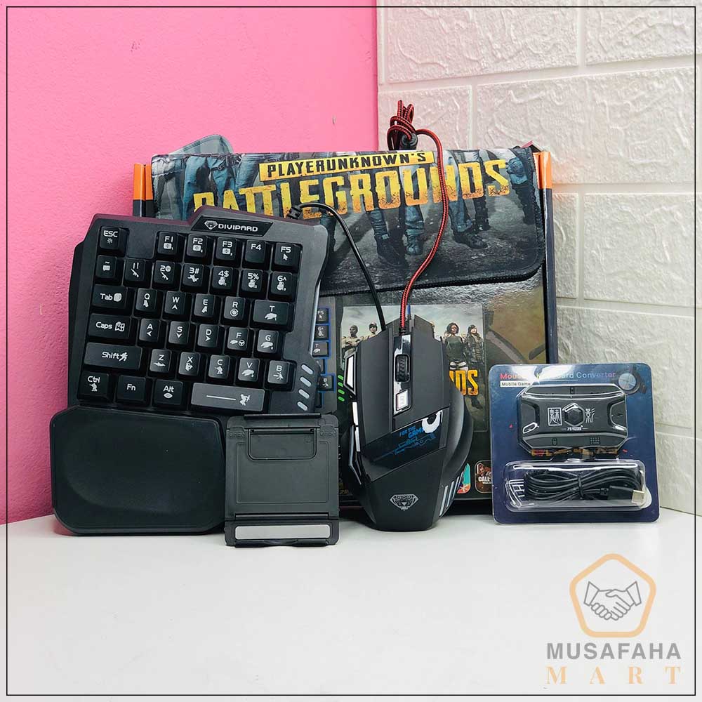 5 in 1 Gaming Keyboard and Mouse Combo-MK500