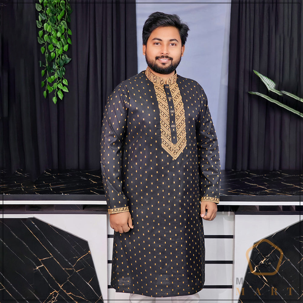 Black Color Panjabi