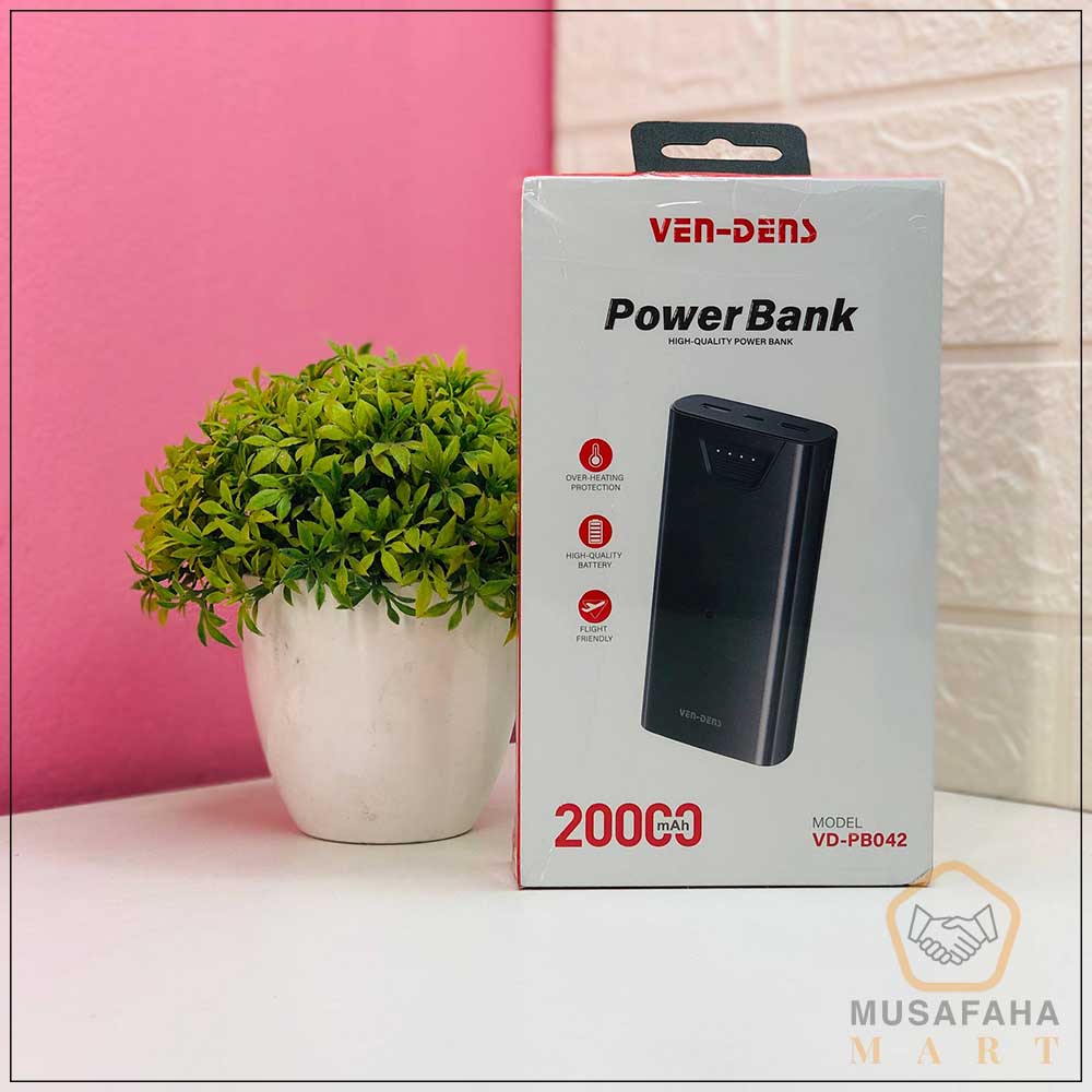 Ven-Dens 20000mAh Power Bank 🔋⚡