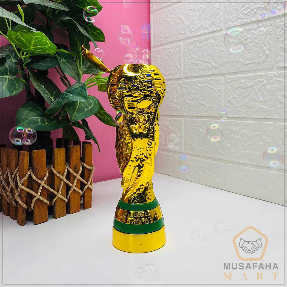 Bubble Electric Foam Blowing Trophy
