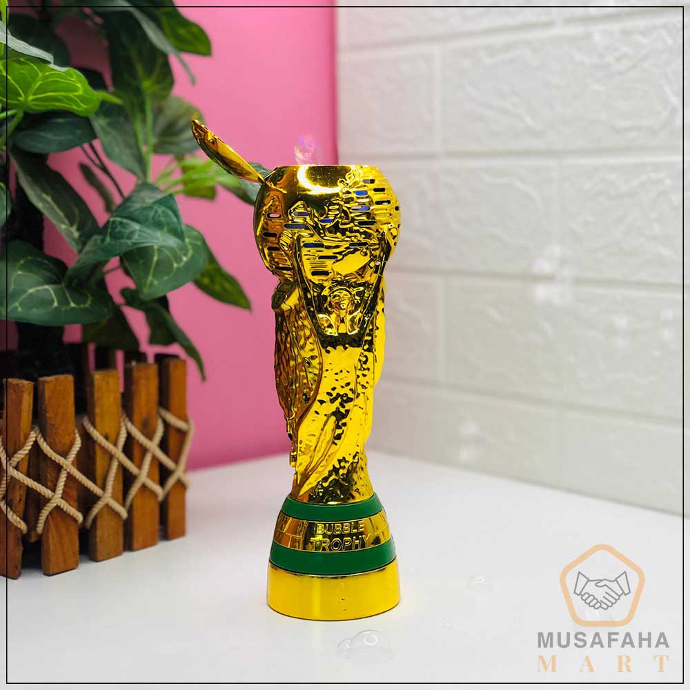 Bubble Electric Foam Blowing Trophy