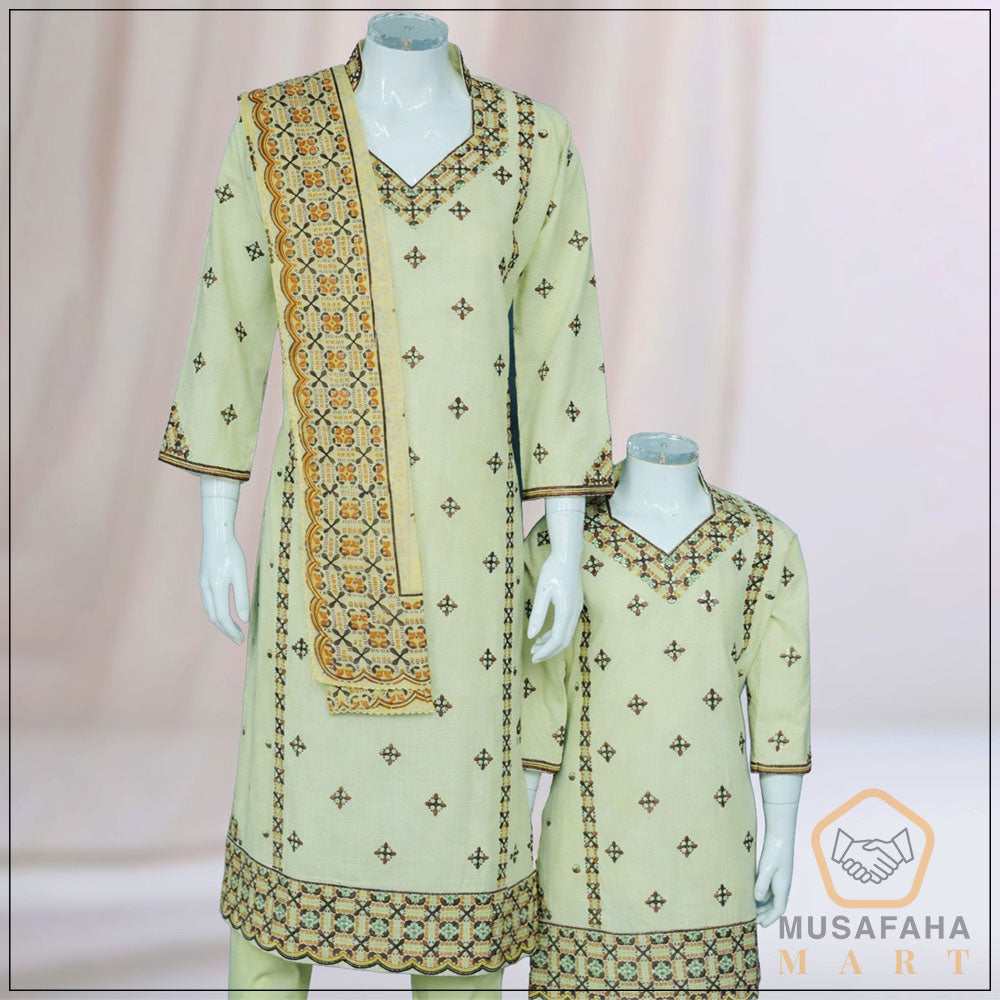 Light Olive Green Three Piece/Two Piece