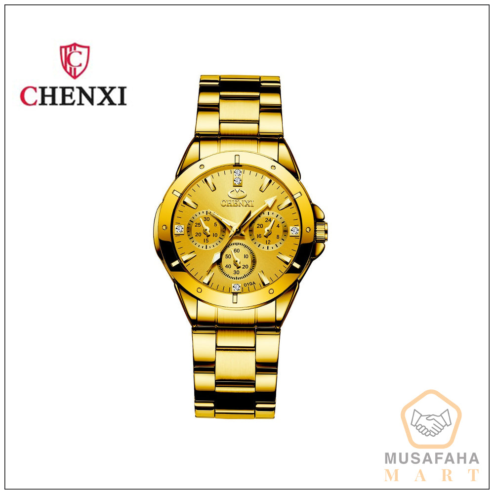 Gorgeous Golden Color Watch (Men and Women)