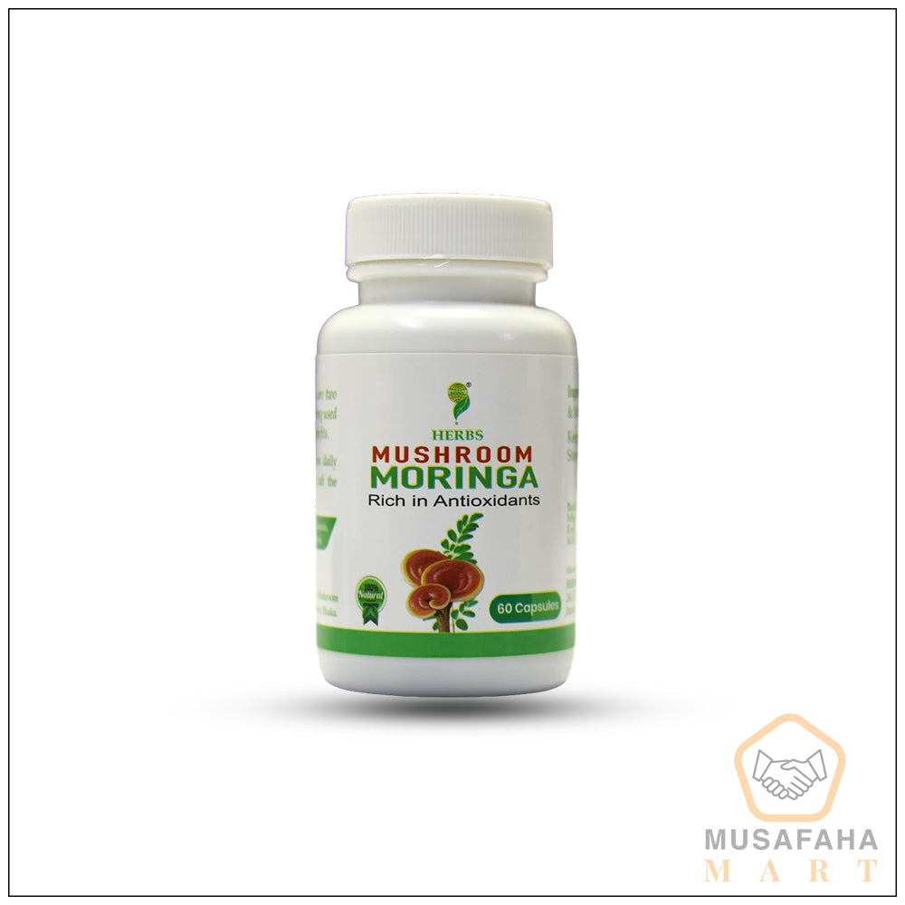 Herbs Mushroom Moringa Capsules